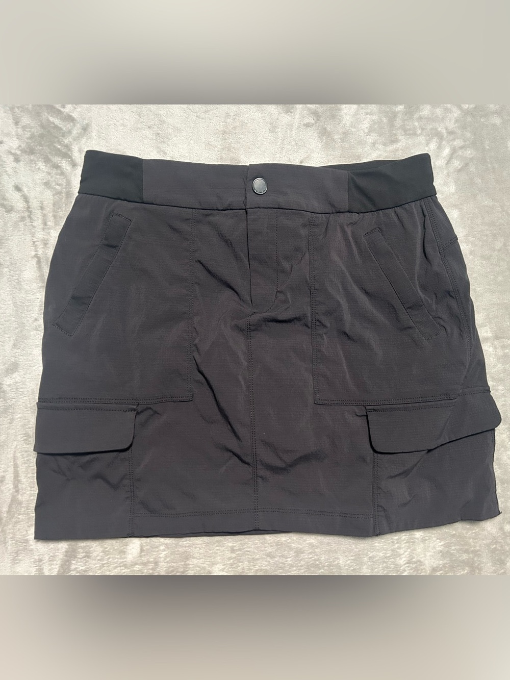 Athleta Golf Skort Women’s 8 Black Pockets Built In Shorts